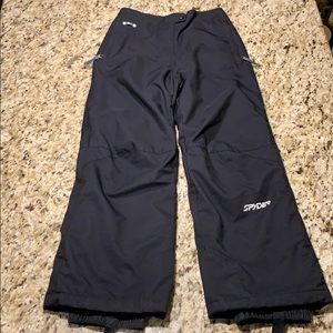 Girls size 10 spyder ski pants